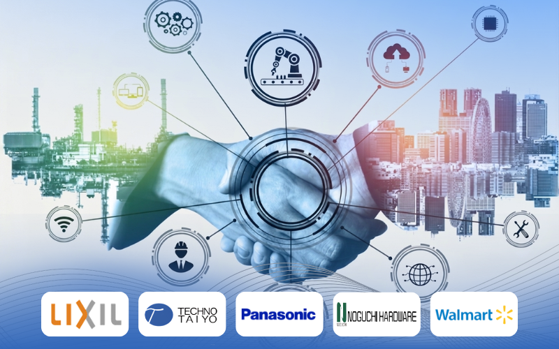 Vina Techno tự hào đồng hành cùng các thương hiệu hàng đầu thế giới
