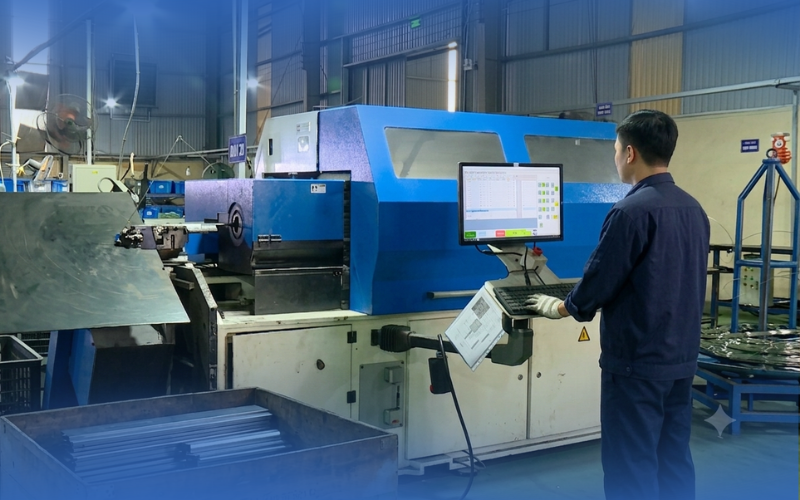 Máy cắt 2D tại Vina Techno