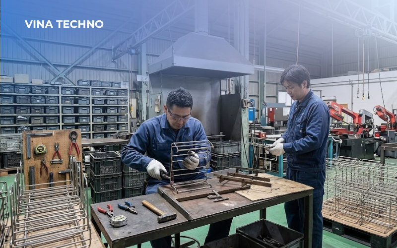 Nhà máy gia công inox của Vina Techno rộng 4.500m²