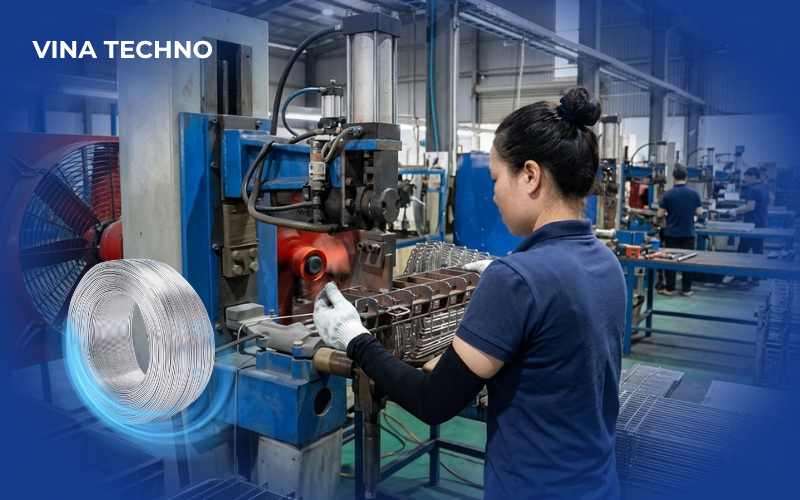 Quy trình từ cuộn thép đến sản phẩm hoàn thiện