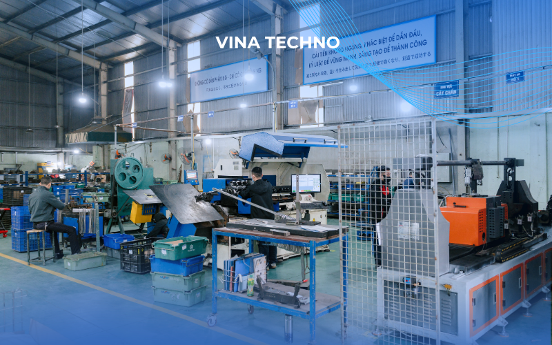 Vina Techno áp dụng công nghệ hiện đại vào gia công sản xuất